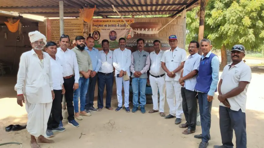 राजस्थान शिक्षक संघ (अंबेडकर) भरतपुर टीम ने इंद्र कुमार मेघवाल के परिवार को दी आर्थिक सहायता राशि