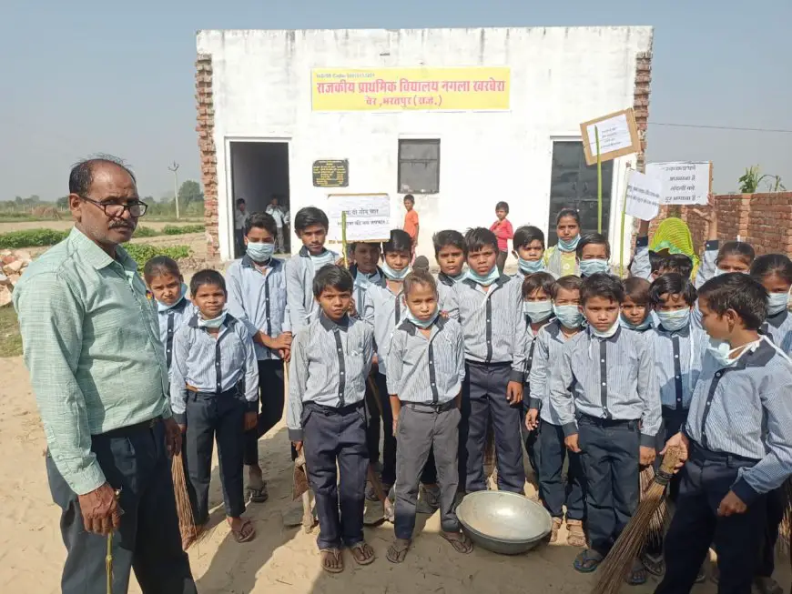 भरतपुर: गांधी जयंती के अवसर पर  स्वच्छता सप्ताह का हुआ आगाज