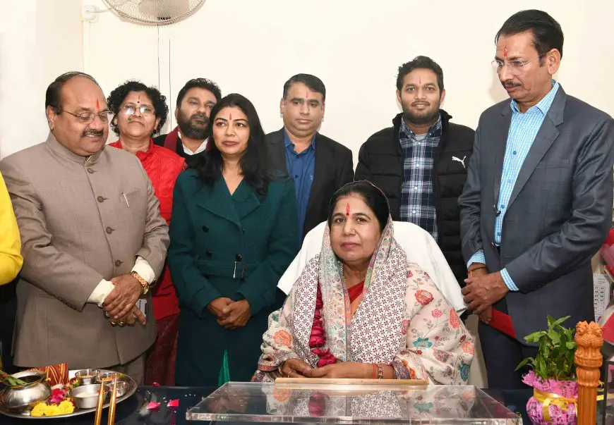 राजस्थान सरकार में राज्यमंत्री डॉ. मंजू बाघमार ने किया पदभार ग्रहण